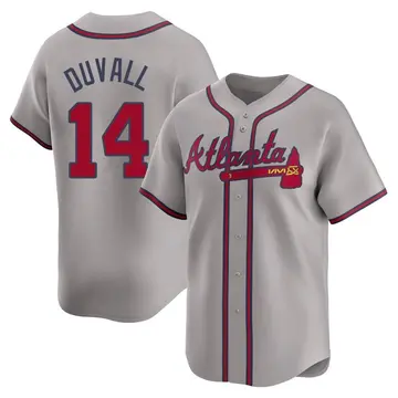 Adam Duvall Men's Atlanta Braves Limited Away Jersey - Gray