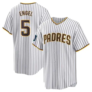 Adam Engel Youth San Diego Padres Replica 2024 World Tour Seoul Series Home Jersey - White