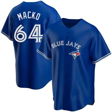 Adam Macko Youth Toronto Blue Jays Replica Alternate Jersey - Royal