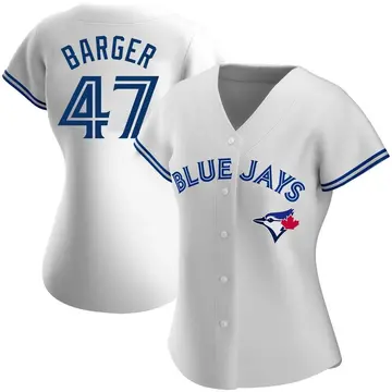 Addison Barger Women's Toronto Blue Jays Authentic Home Jersey - White