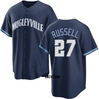 Addison Russell Youth Chicago Cubs Replica 2021 City Connect Jersey - Navy