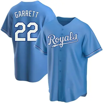 Amir Garrett Youth Kansas City Royals Replica Alternate Jersey - Light Blue
