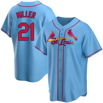 Andrew Miller Youth St. Louis Cardinals Replica Alternate Jersey - Light Blue