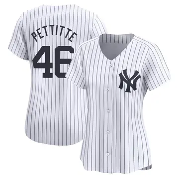 Andy Pettitte Women's New York Yankees Limited Yankee Home Jersey - White
