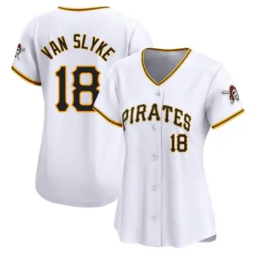 Andy Van Slyke Women's Pittsburgh Pirates Limited Home Jersey - White