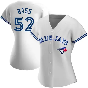 Anthony Bass Women's Toronto Blue Jays Replica Home Jersey - White