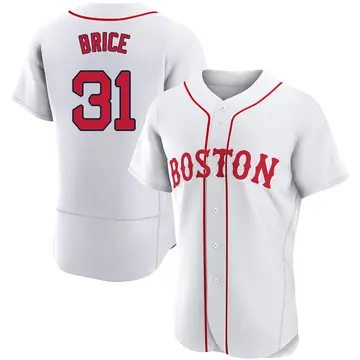 Austin Brice Men's Boston Red Sox Authentic 2021 Patriots' Day Jersey - White