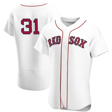 Austin Brice Men's Boston Red Sox Authentic Home Team Jersey - White