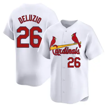 Ben DeLuzio Men's St. Louis Cardinals Limited Home Jersey - White
