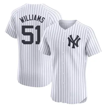 Bernie Williams Men's New York Yankees Elite Home Jersey - White