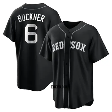 Bill Buckner Youth Boston Red Sox Replica Jersey - Black/White