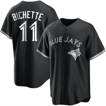 Bo Bichette Youth Toronto Blue Jays Replica Jersey - Black/White