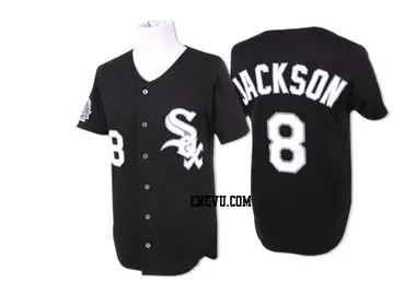 Bo Jackson Men's Chicago White Sox Authentic Throwback Jersey - Black