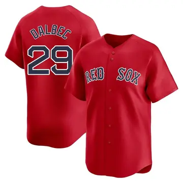 Bobby Dalbec Men's Boston Red Sox Limited Alternate Jersey - Red