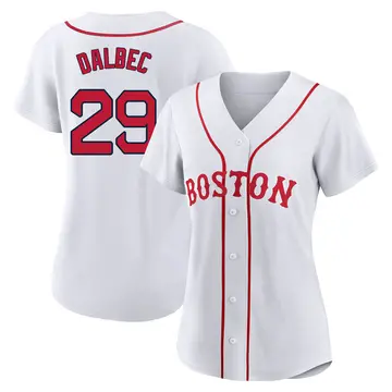 Bobby Dalbec Women's Boston Red Sox Replica 2021 Patriots' Day Jersey - White