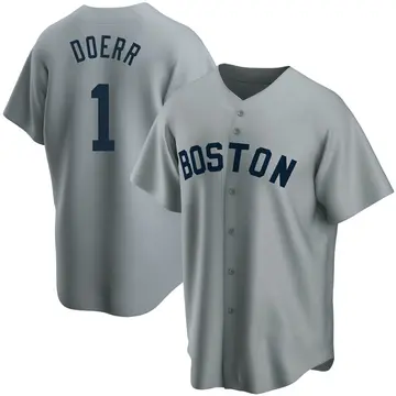 Bobby Doerr Youth Boston Red Sox Replica Road Cooperstown Collection Jersey - Gray