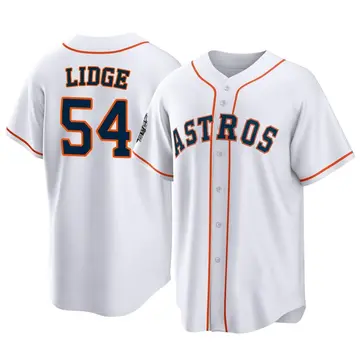 Brad Lidge Men's Houston Astros Replica 2022 World Series Home Jersey - White
