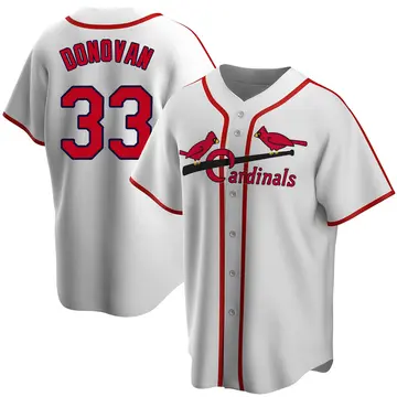 Brendan Donovan Youth St. Louis Cardinals Home Cooperstown Collection Jersey - White