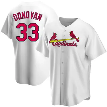 Brendan Donovan Youth St. Louis Cardinals Replica Home Jersey - White