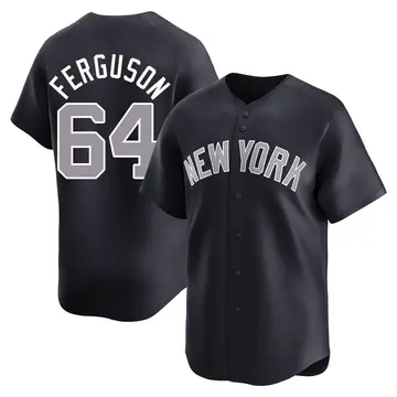 Caleb Ferguson Youth New York Yankees Limited Alternate Jersey - Navy