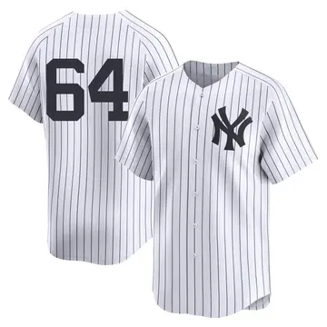 Caleb Ferguson Youth New York Yankees Limited Yankee Home 2nd Jersey - White