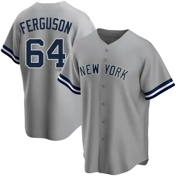 Caleb Ferguson Youth New York Yankees Replica Road Name Jersey - Gray