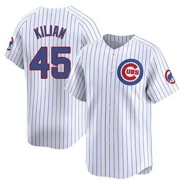Caleb Kilian Men's Chicago Cubs Limited Home Jersey - White