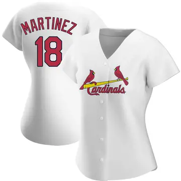 Carlos Martinez Women's St. Louis Cardinals Replica Home Jersey - White