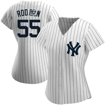 Carlos Rodon Women's New York Yankees Authentic Home Name Jersey - White