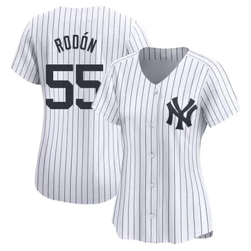 Carlos Rodon Women's New York Yankees Limited Yankee Home Jersey - White