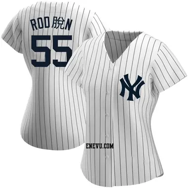 Carlos Rodon Women's New York Yankees Replica Home Name Jersey - White