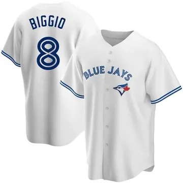 Cavan Biggio Youth Toronto Blue Jays Replica Home Jersey - White
