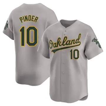 Chad Pinder Youth Oakland Athletics Limited Away Jersey - Gray