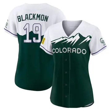 Charlie Blackmon Women's Colorado Rockies Authentic 2022 City Connect Jersey - Green