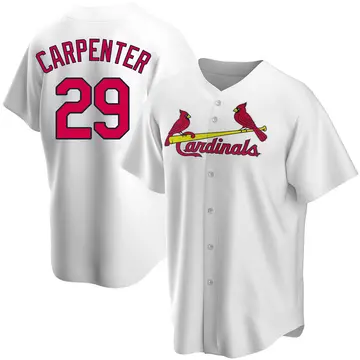 Chris Carpenter Youth St. Louis Cardinals Replica Home Jersey - White