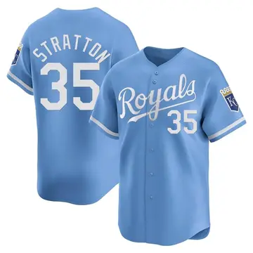 Chris Stratton Youth Kansas City Royals Limited Alternate Jersey - Light Blue