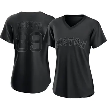 Christian Arroyo Women's Boston Red Sox Authentic Pitch Fashion Jersey - Black