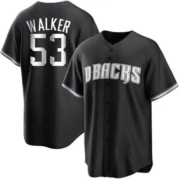 Christian Walker Youth Arizona Diamondbacks Replica Jersey - Black/White