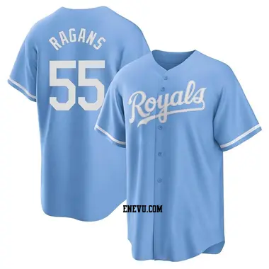Cole Ragans Men's Kansas City Royals Replica 2022 Alternate Jersey - Light Blue