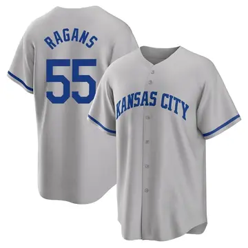 Cole Ragans Men's Kansas City Royals Replica 2022 Road Jersey - Gray