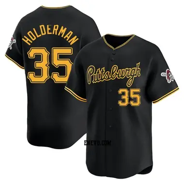 Colin Holderman Youth Pittsburgh Pirates Limited Alternate Jersey - Black