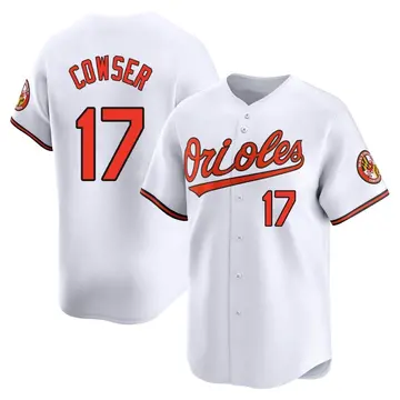 Colton Cowser Men's Baltimore Orioles Limited Home Jersey - White