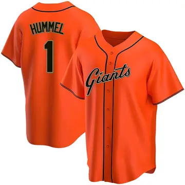 Cooper Hummel Men's San Francisco Giants Replica Alternate Jersey - Orange
