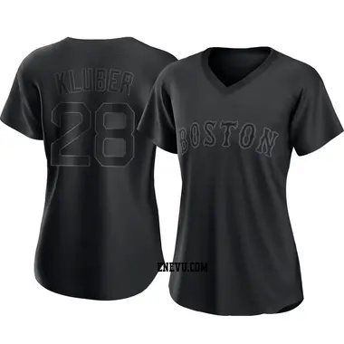Corey Kluber Women's Boston Red Sox Authentic Pitch Fashion Jersey - Black