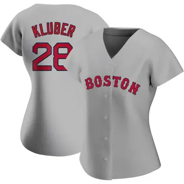 Corey Kluber Women's Boston Red Sox Replica Road Jersey - Gray