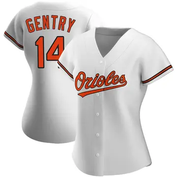 Craig Gentry Women's Baltimore Orioles Replica Home Jersey - White