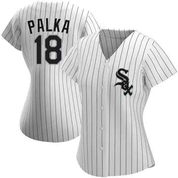 Daniel Palka Women's Chicago White Sox Authentic Home Jersey - White