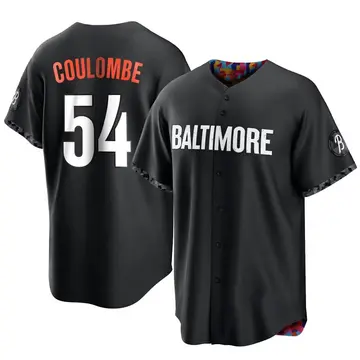 Danny Coulombe Youth Baltimore Orioles Replica 2023 City Connect Jersey - Black