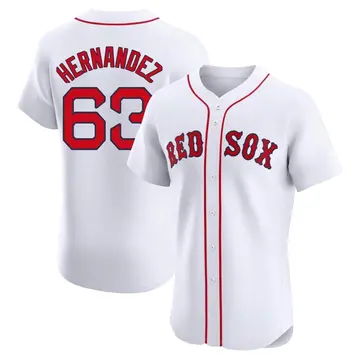 Darwinzon Hernandez Men's Boston Red Sox Elite Home Jersey - White