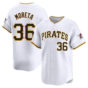 Dauri Moreta Youth Pittsburgh Pirates Limited Home Jersey - White
